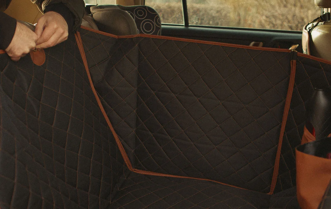 Ford Transit Back Seat Cover for Great Pyrenees