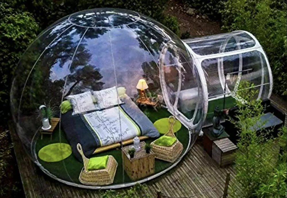 stargaze bubble tent